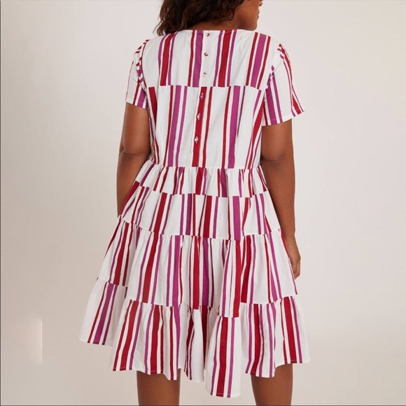 Anthropologie Anwen Tiered Tunic Dress Medium - Picture 2 of 8